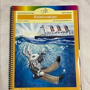 Relationships Parent Manual - Moving Beyond the Page (Yellow Cover)